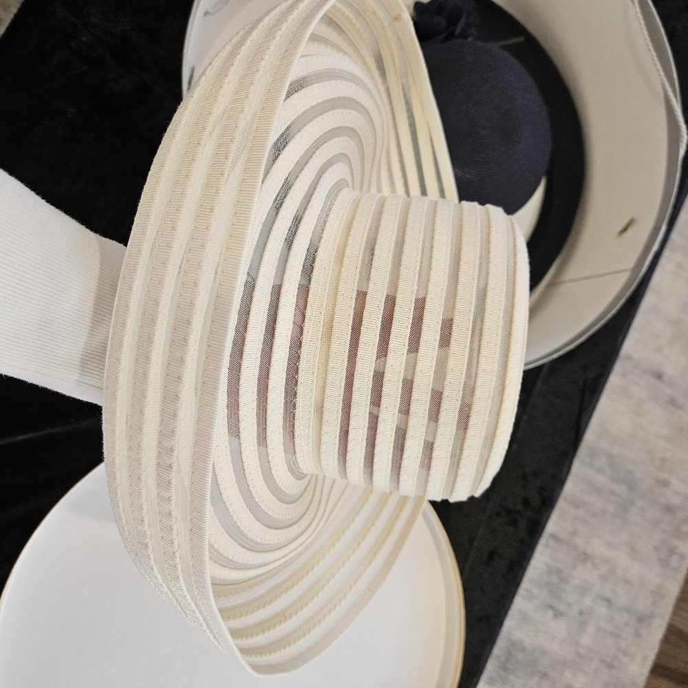 Hats/Vintage Nordstrom Blue/White and White